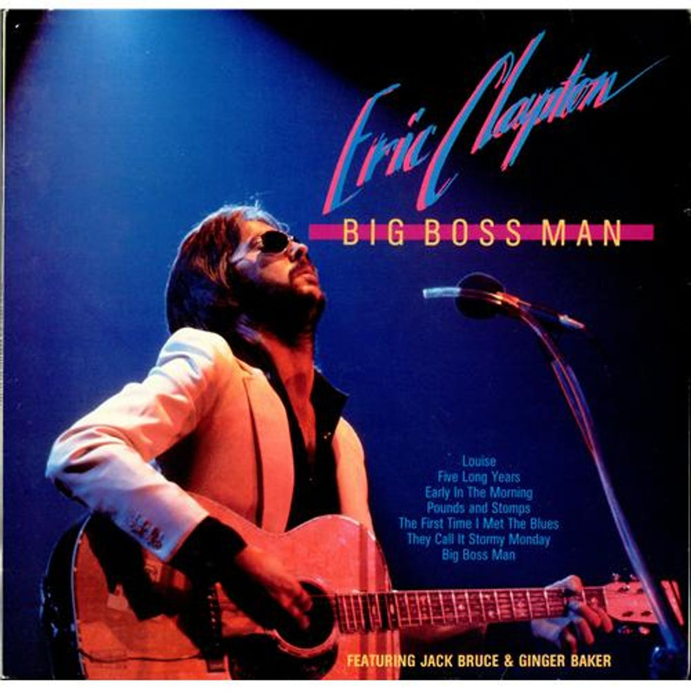 Eric Clapton Big Boss Man Dutch vinyl LP album (LP record) MA0012784