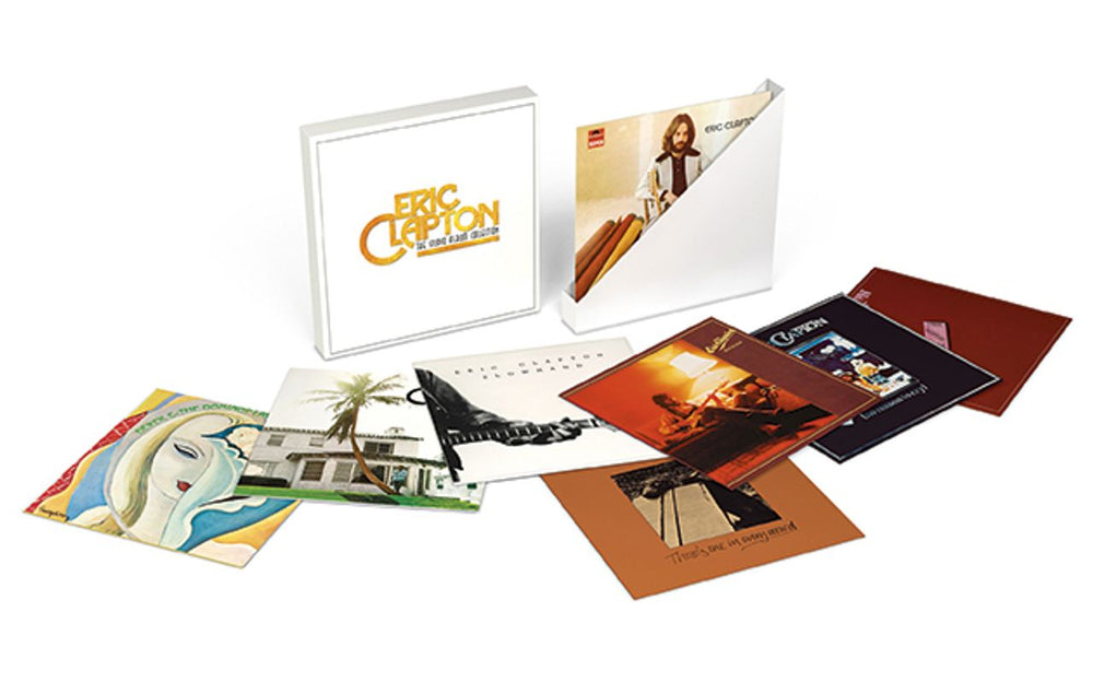 Eric Clapton The Studio Album Collection 1970-1981 - Sealed UK Vinyl Box Set CLPVXTH652312