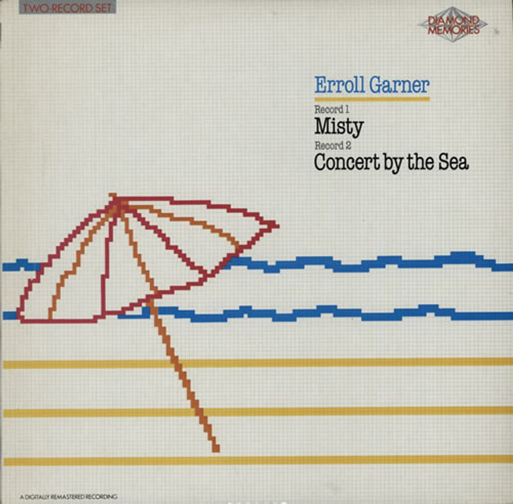 Erroll Garner Misty / Concert By The Sea UK 2-LP vinyl record set (Double LP Album) CBS22185