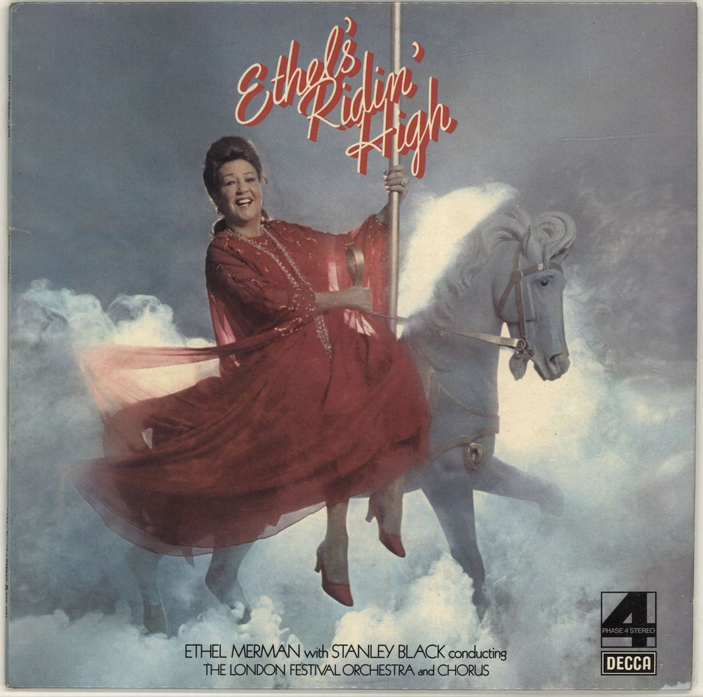 Ethel Merman Ethel's Ridin' High UK vinyl LP album (LP record) PFS4324