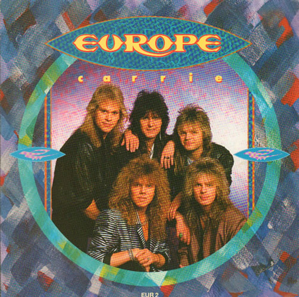 Europe Carrie - P/S UK 7" vinyl single (7 inch record / 45) EUR2