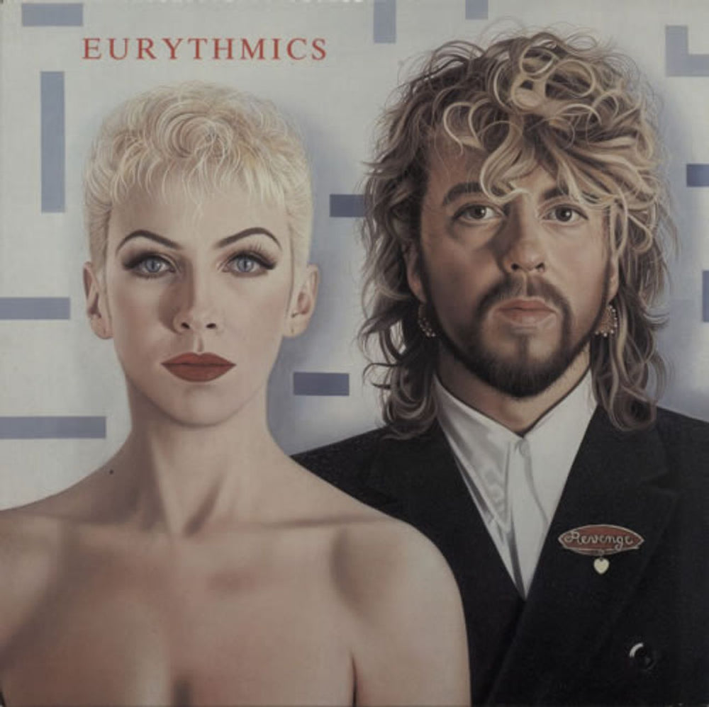 Eurythmics Revenge Canadian vinyl LP album (LP record) AJL1-5847