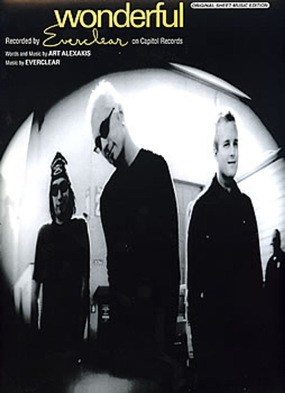 Everclear Wonderful US sheet music SHEET MUSIC