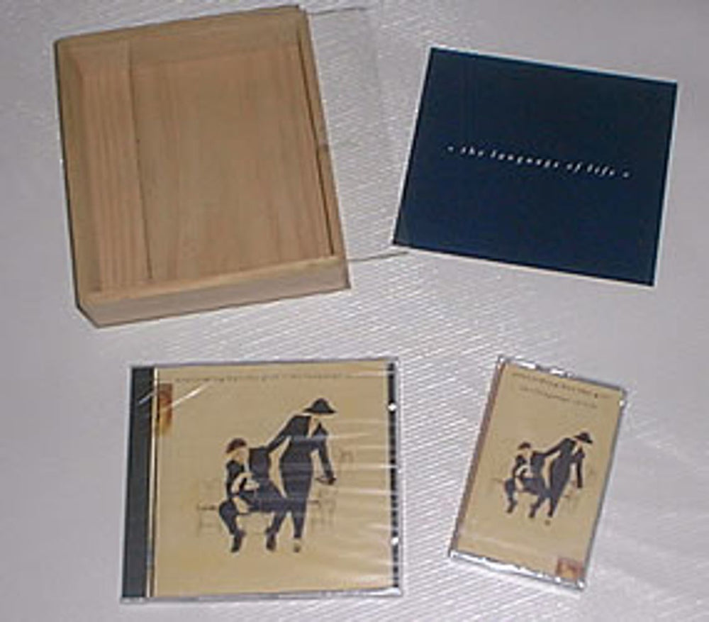 Everything But The Girl The Language Of Life UK Promo box set WOODEN BOX