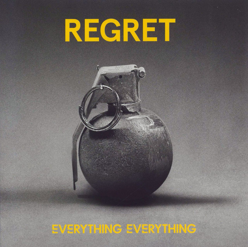 Everything Everything Regret UK 7" vinyl single (7 inch record / 45) 88875078317