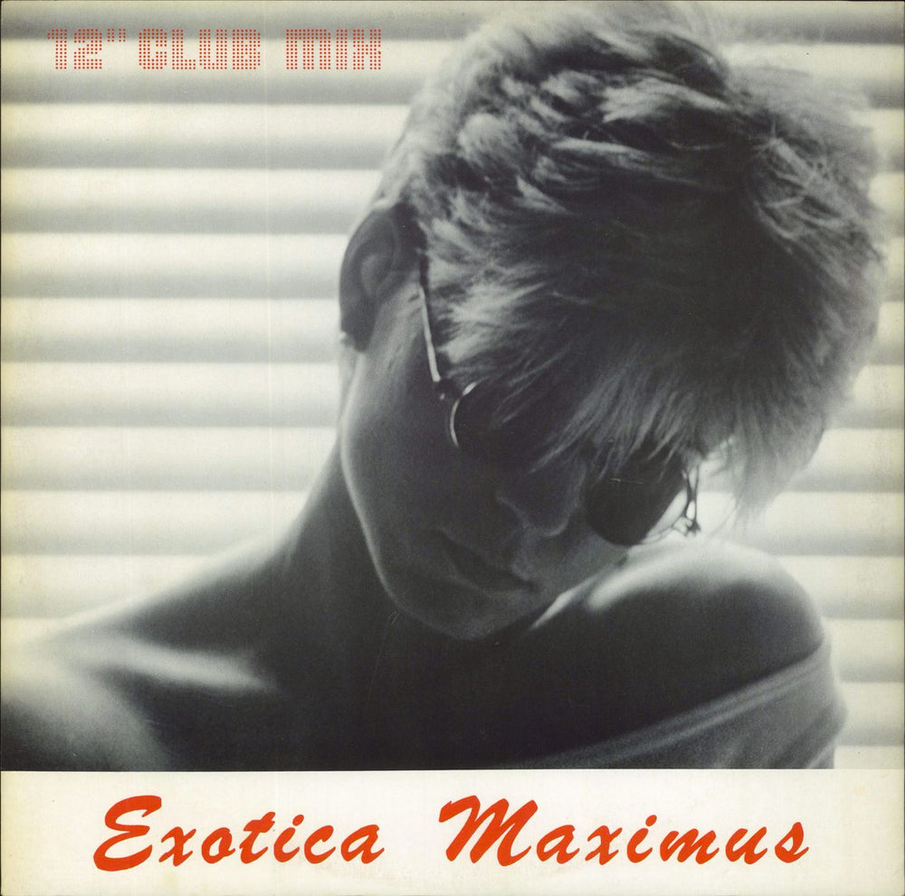 Exotica Maximus Paint It Black / Western Fields UK 12" vinyl single (12 inch record / Maxi-single) 12MVM2