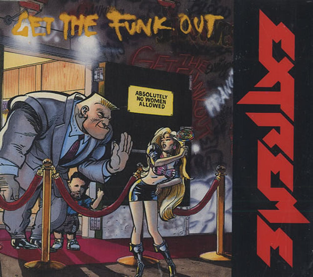 Extreme Get The Funk Out UK CD single (CD5 / 5") AMCD737