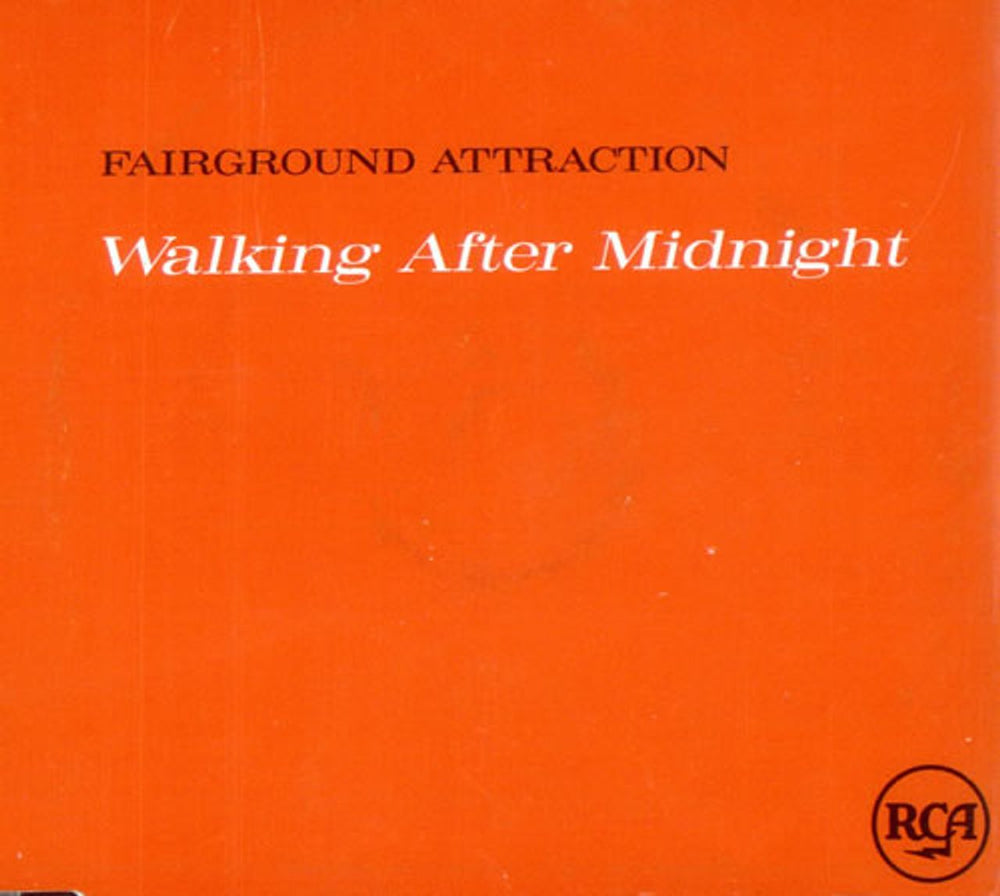 Fairground Attraction Walking After Midnight UK CD single (CD5 / 5") PD43654