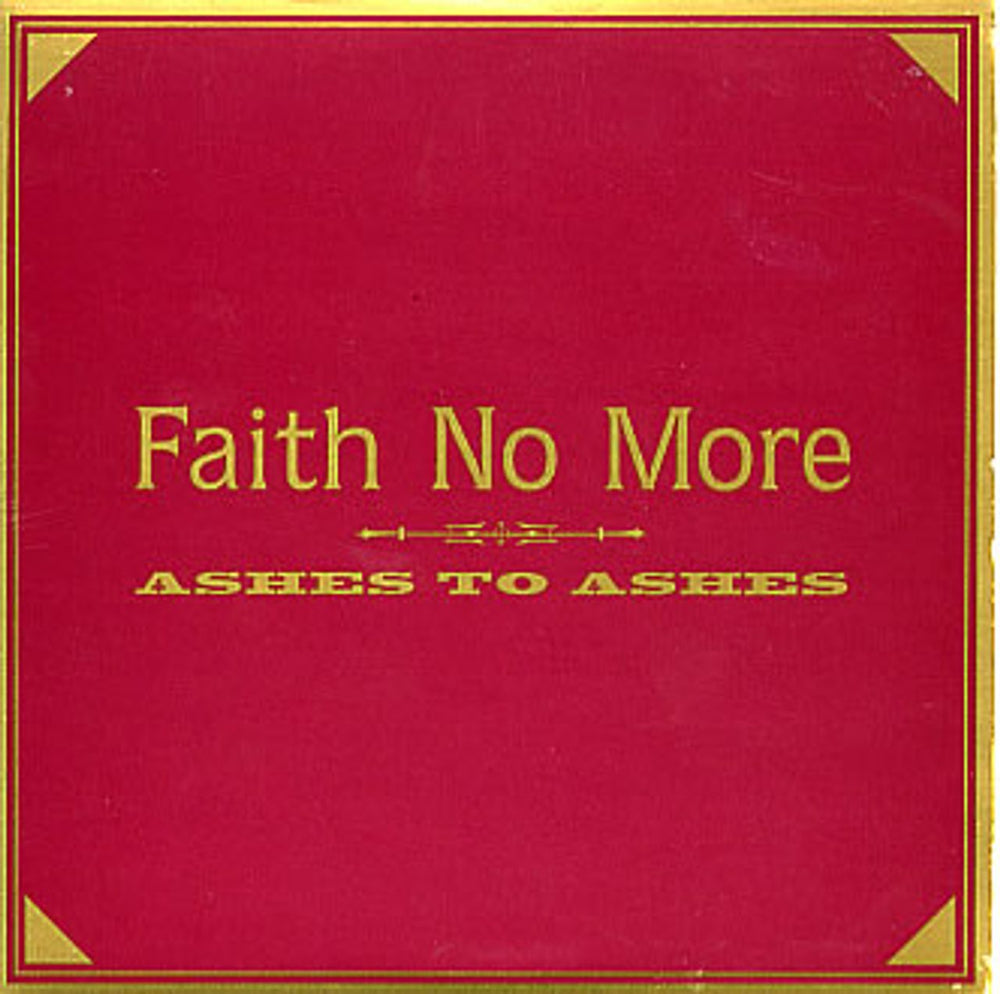 Faith No More Ashes To Ashes UK 2-CD single set (Double CD single) LACDP/LASCD61