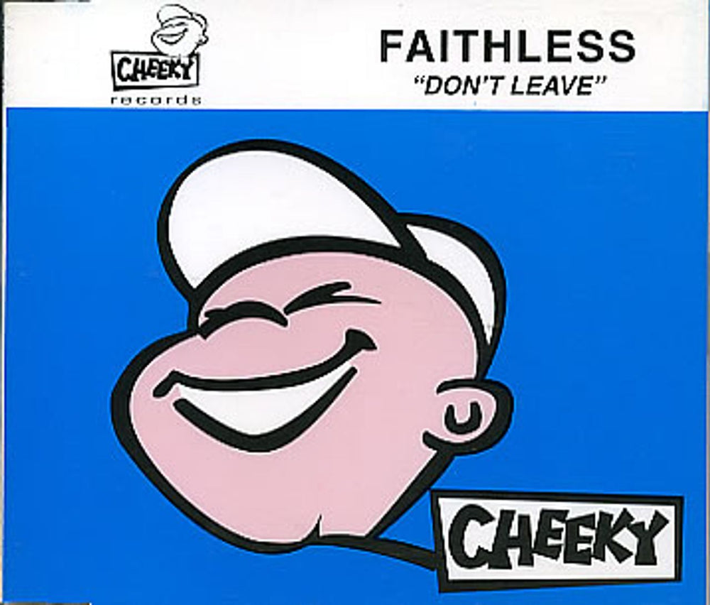 Faithless Don't Leave UK CD single (CD5 / 5") CHEKCD012