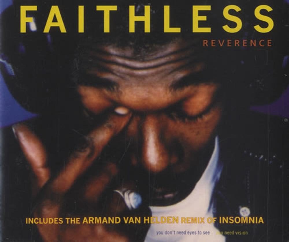 Faithless Reverence UK CD single (CD5 / 5") CHEKXCD019