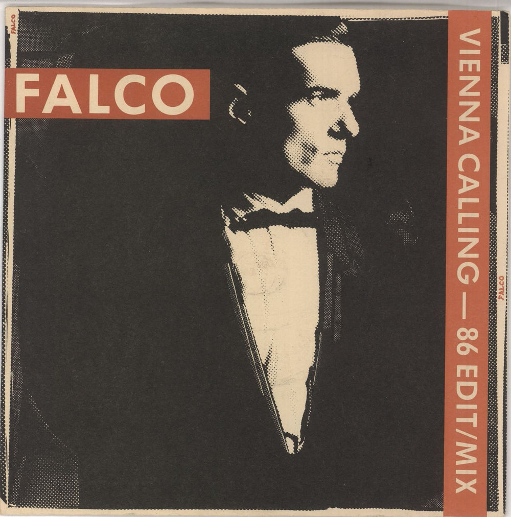 Falco Vienna Calling UK 7" vinyl single (7 inch record / 45) AM318