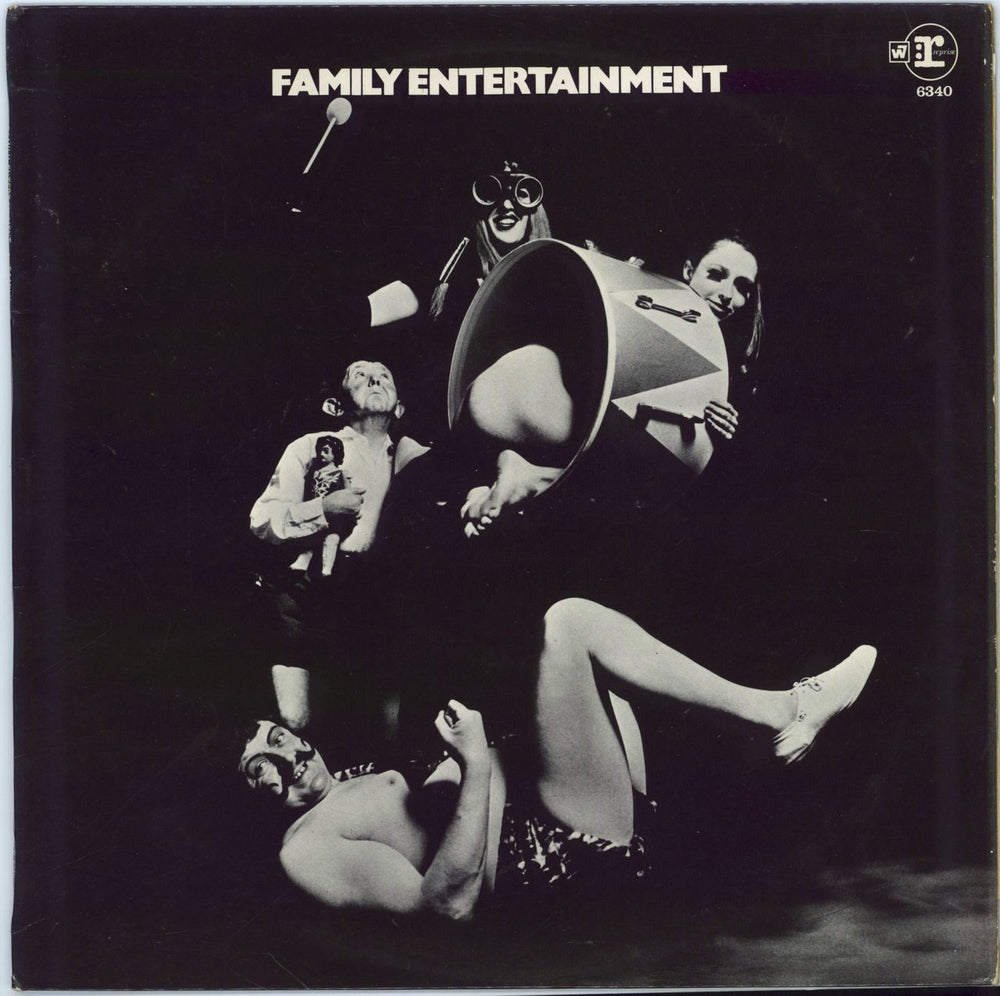 Family Family Entertainment + Insert UK vinyl LP album (LP record) K44069