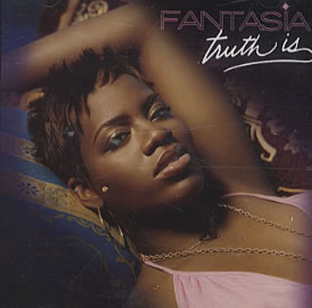 Fantasia Truth Is  US Promo CD single (CD5 / 5") 65075-2