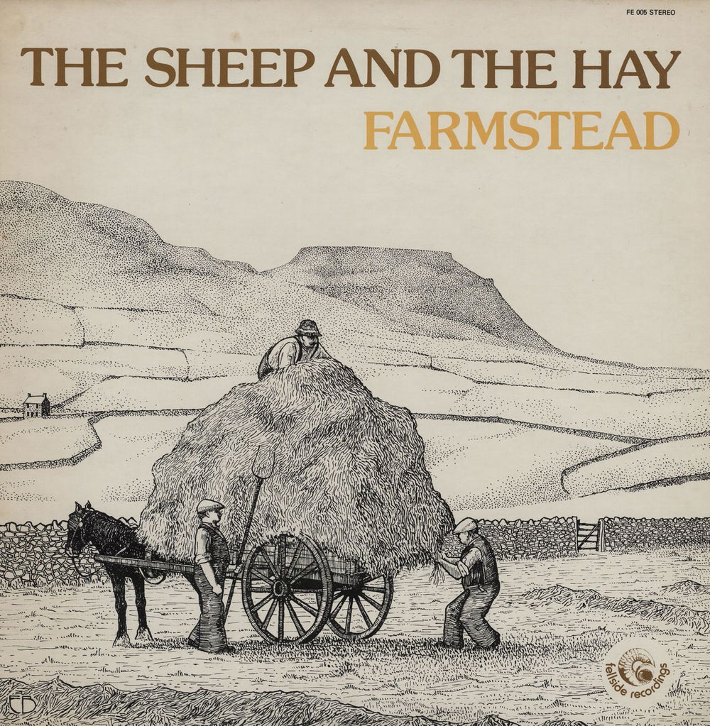 Farmstead The Sheep And The Hay UK vinyl LP album (LP record) FE005