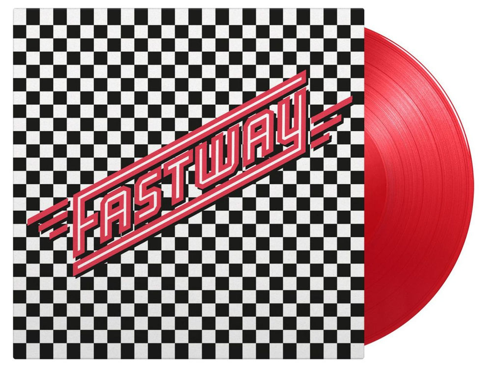 Fastway Fastway - Red Vinyl UK vinyl LP album (LP record) MOVLP3095