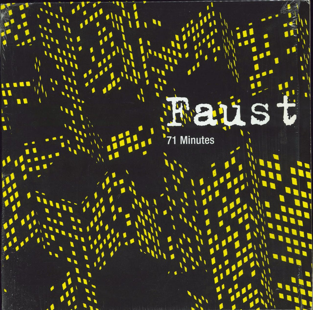 Faust 71 Minutes UK 2-LP vinyl record set (Double LP Album) RER VF1