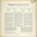 Felix Mendelssohn Octet in E Flat, Op.20 / Variations And Scherzo For String Quartet, Op.31 UK vinyl LP album (LP record)