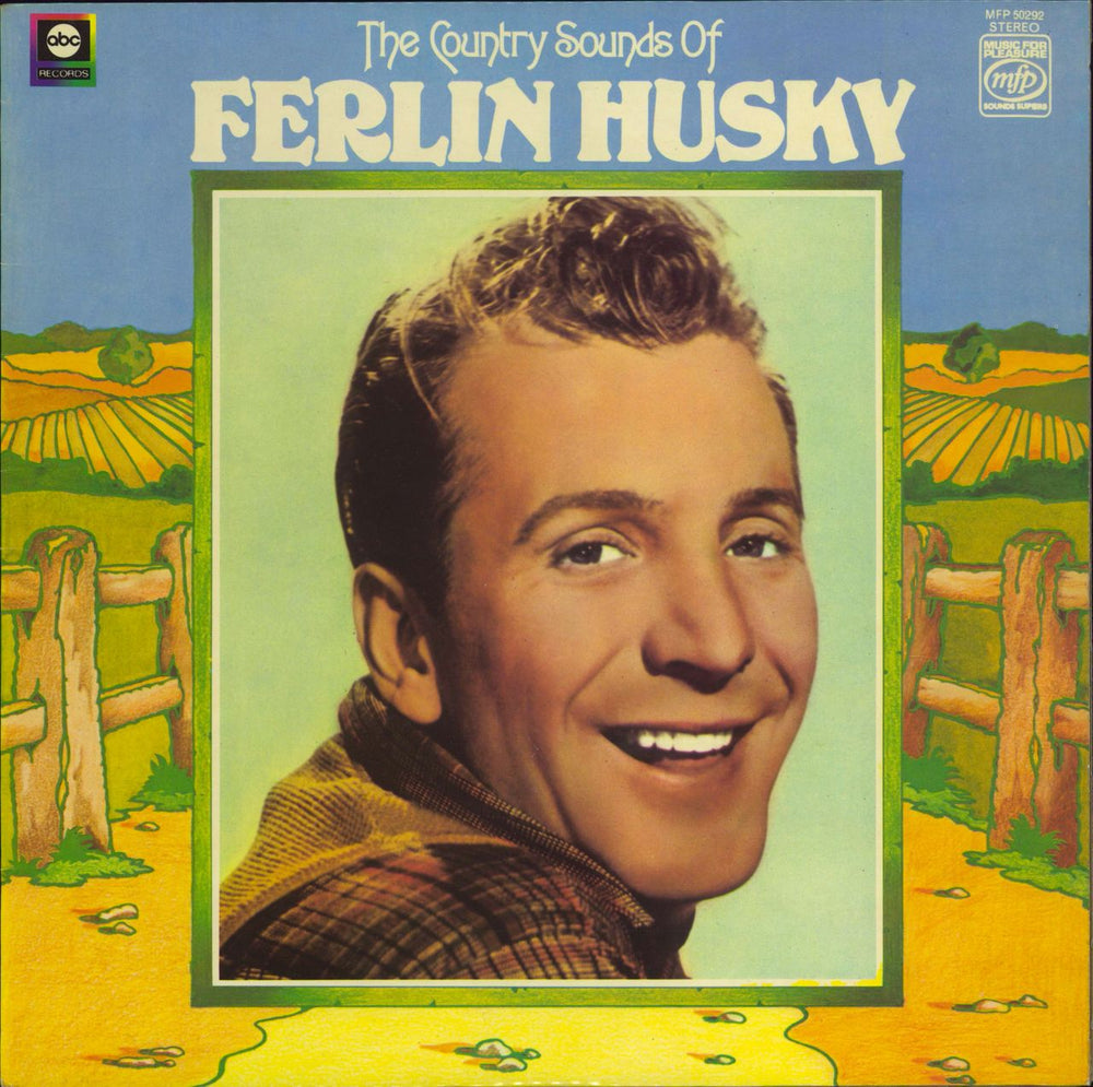 Ferlin Husky The Country Sounds Of Ferlin Husky UK vinyl LP album (LP record) MFP50292