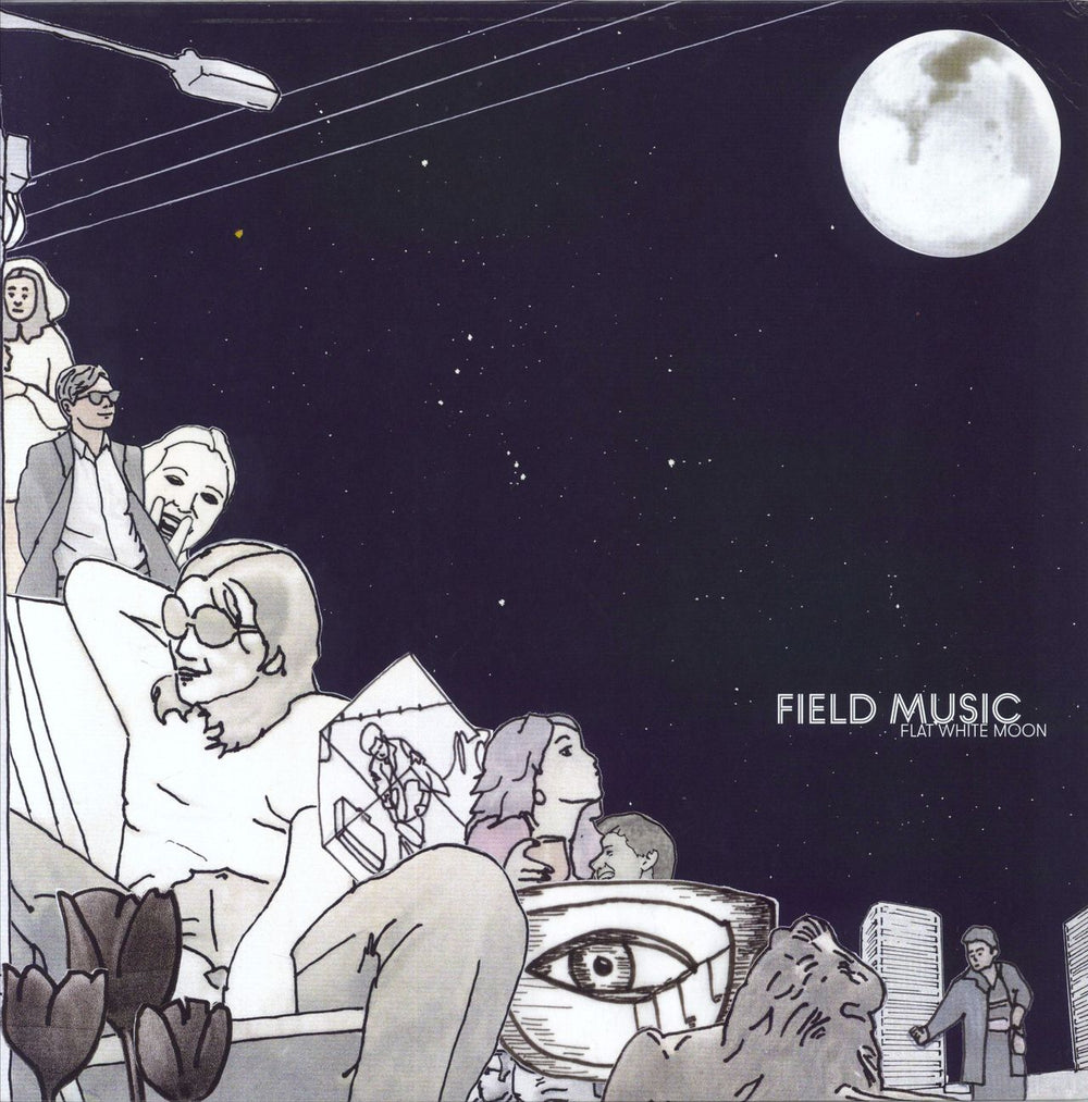 Field Music Flat White Moon UK vinyl LP album (LP record) MI0657LP