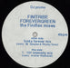 Finitribe Forevergreen - The Finiflex Mixes UK Promo 12" vinyl single (12 inch record / Maxi-single) 74TP12F