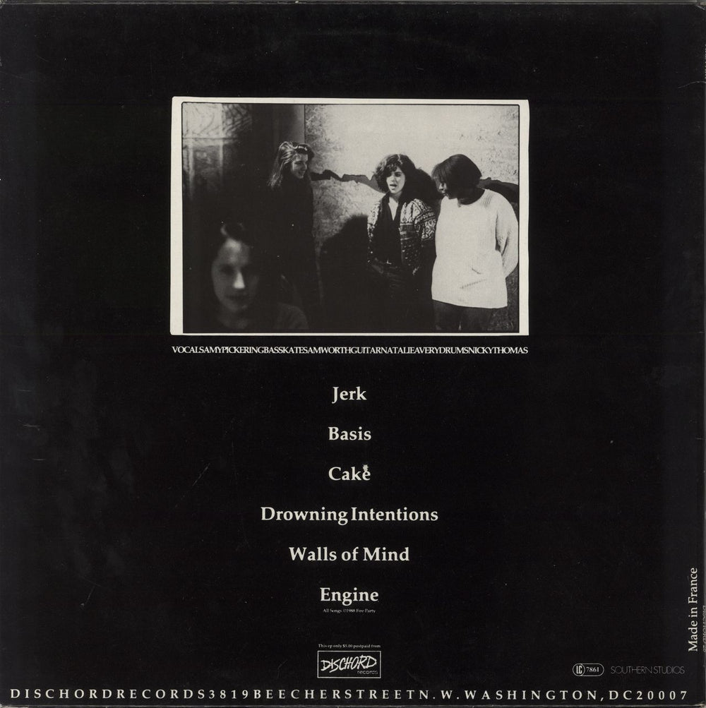 Fire Party Fire Party + Press Sheets French 12" vinyl single (12 inch record / Maxi-single)