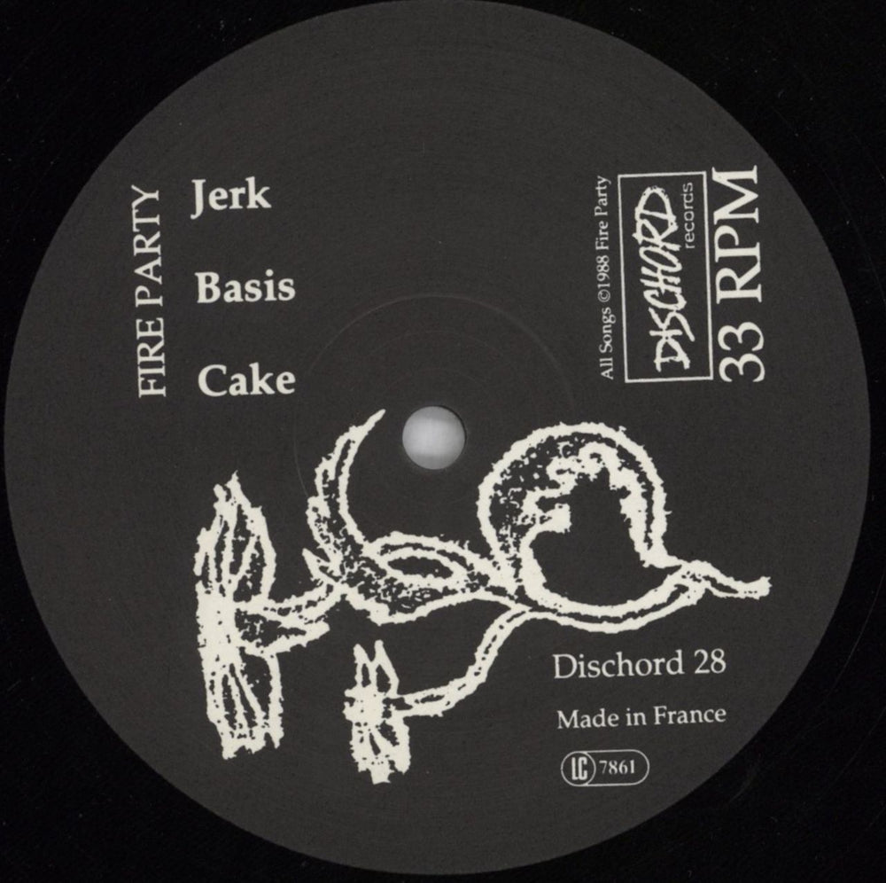 Fire Party Fire Party + Press Sheets French 12" vinyl single (12 inch record / Maxi-single) FNW12FI824749