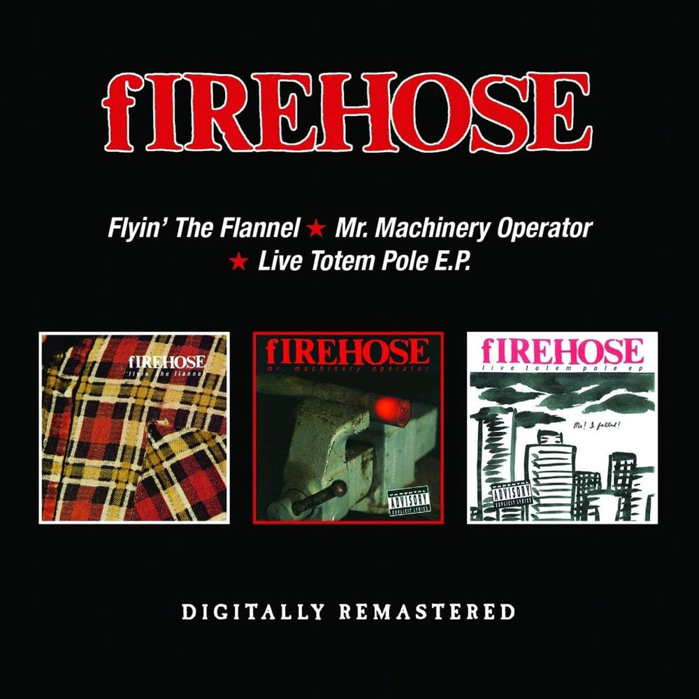 Firehose Flyin' The Flannel / Mr. Machinery Operator / Live Totem Pole E.P. - Sealed UK 2 CD album set (Double CD) BGOCD1378