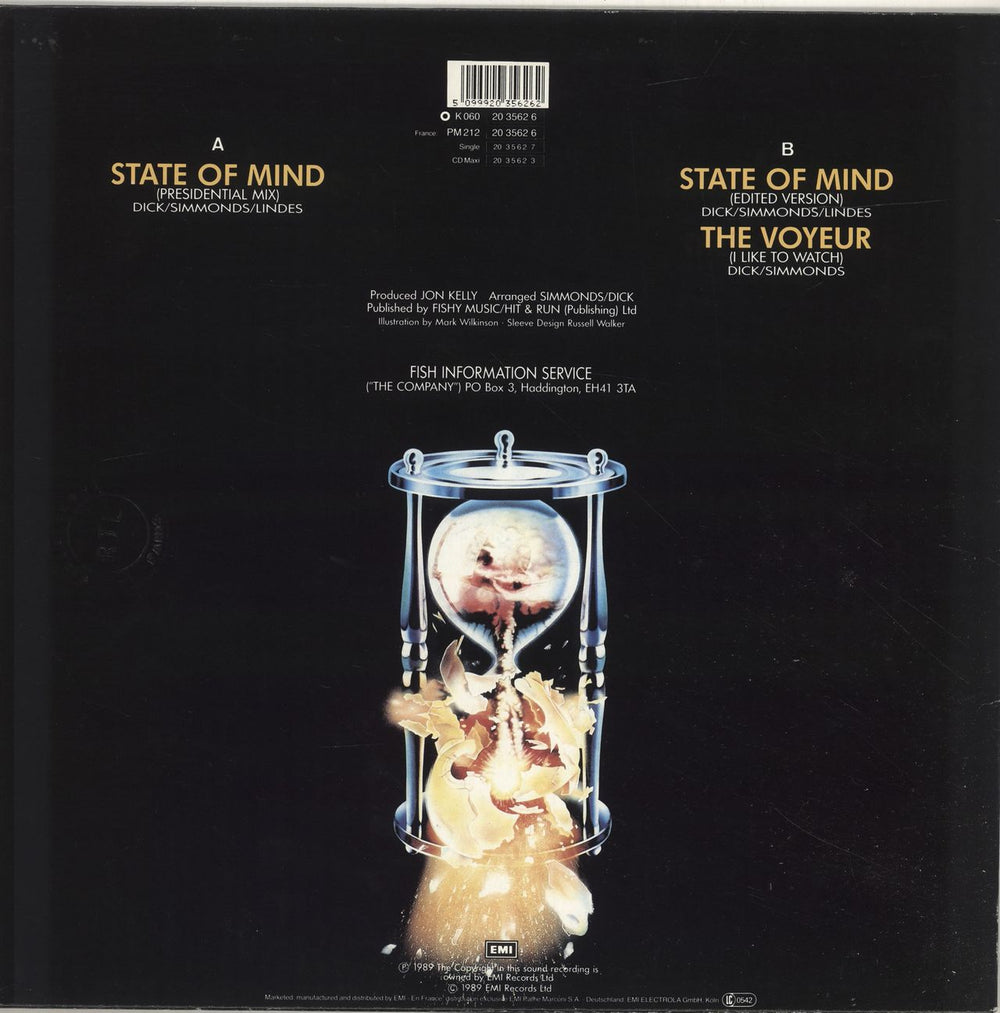 Fish State Of Mind German 12" vinyl single (12 inch record / Maxi-single)