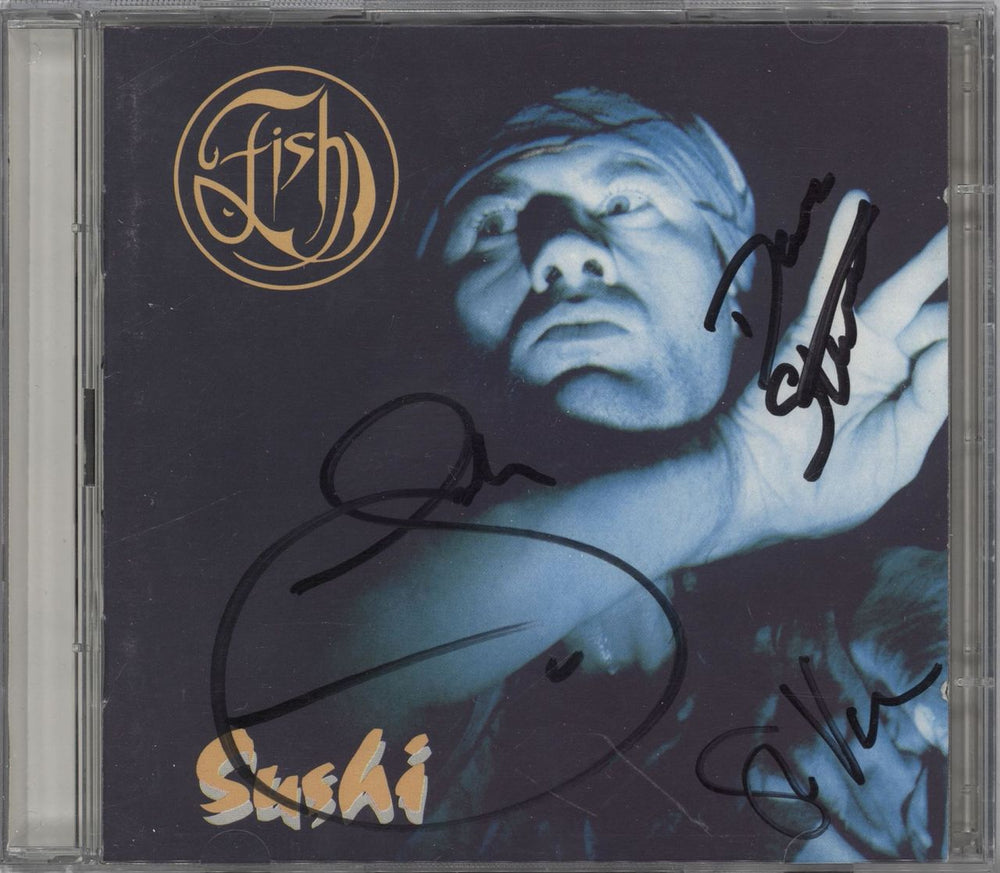 Fish Sushi - Autographed UK 2 CD album set (Double CD) DDICK2CD
