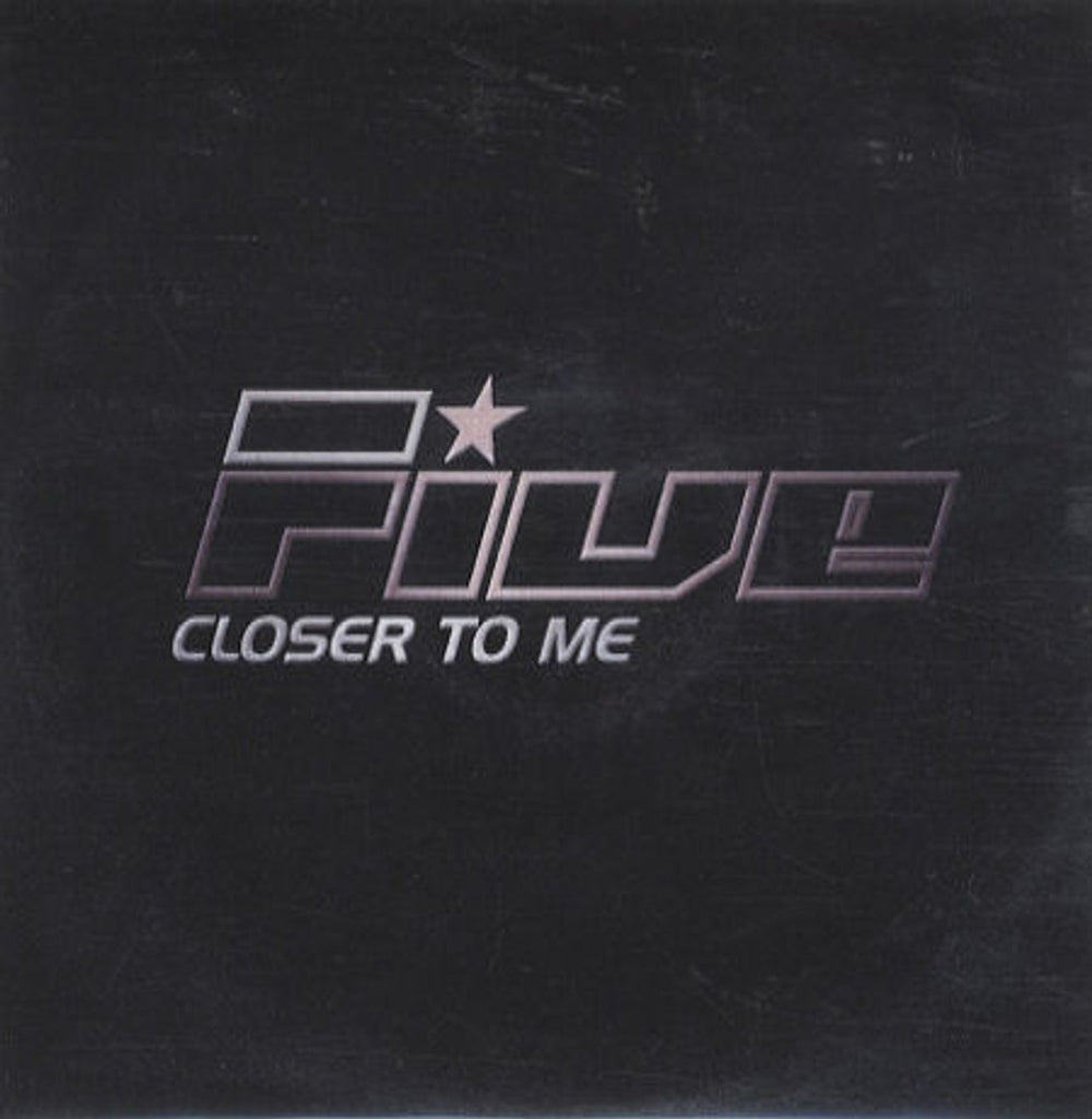 Five Closer To Me UK Promo CD-R acetate CD ACETATE