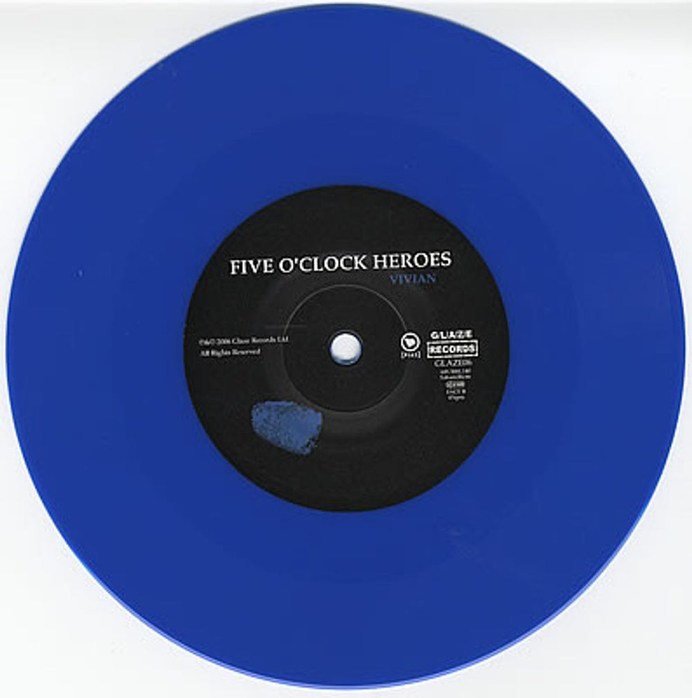 Five O'clock Heroes Time On My Hands UK 7" vinyl single (7 inch record / 45) FAX07TI372594