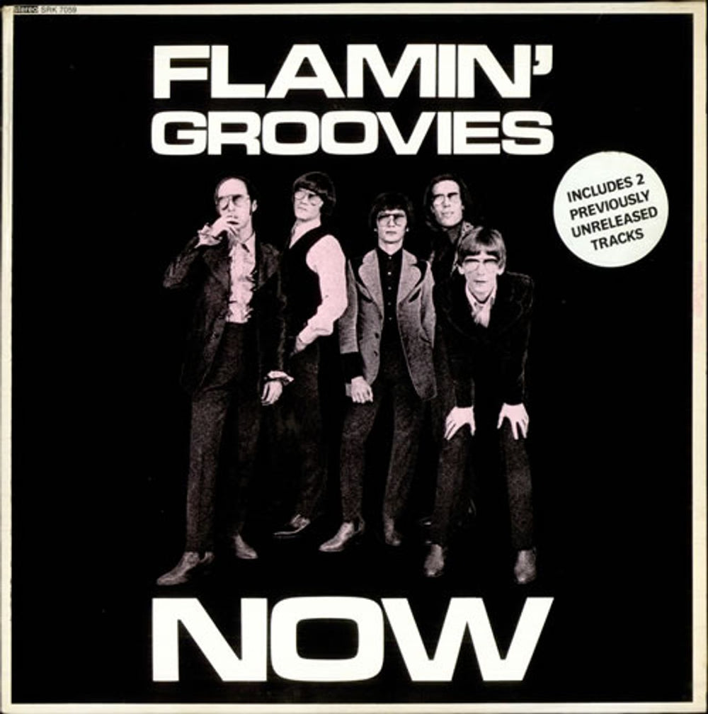 Flamin' Groovies Now UK vinyl LP album (LP record) SRK7059