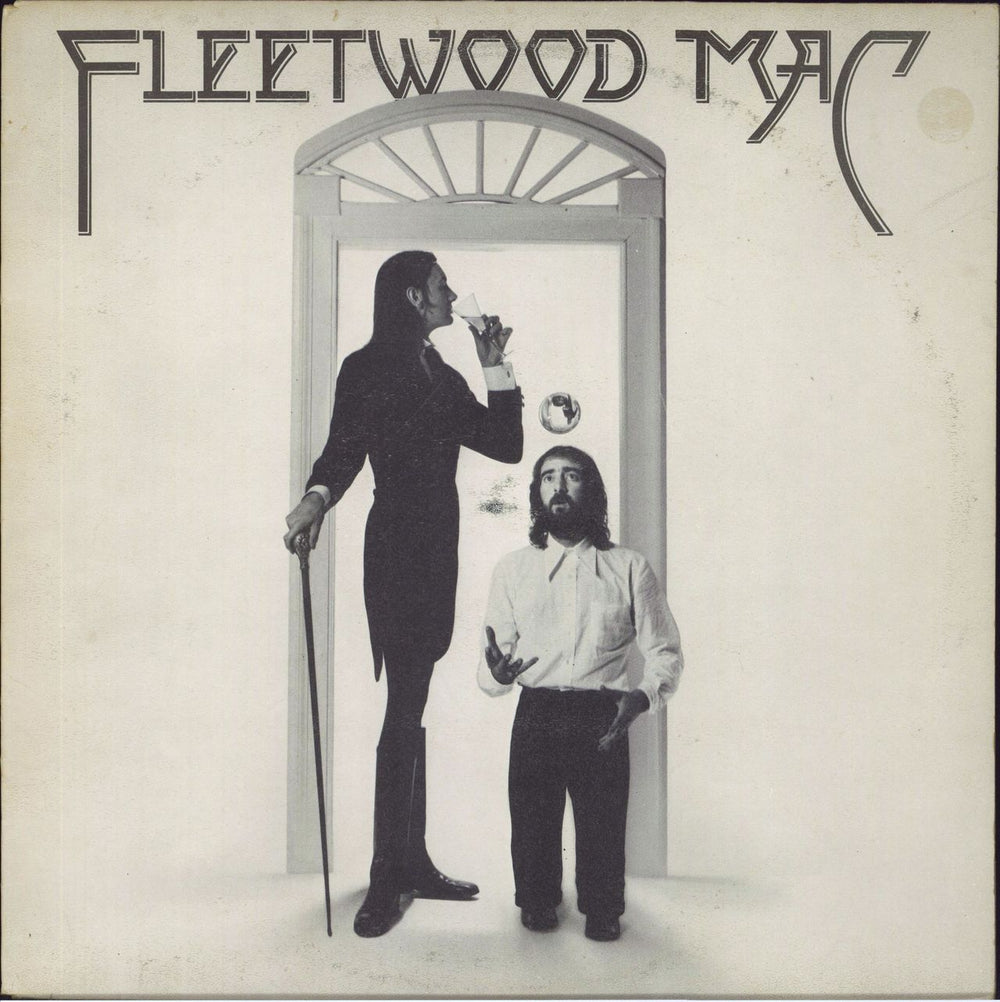 Fleetwood Mac Fleetwood Mac - Textured + Insert - EX UK vinyl LP album (LP record) K54043