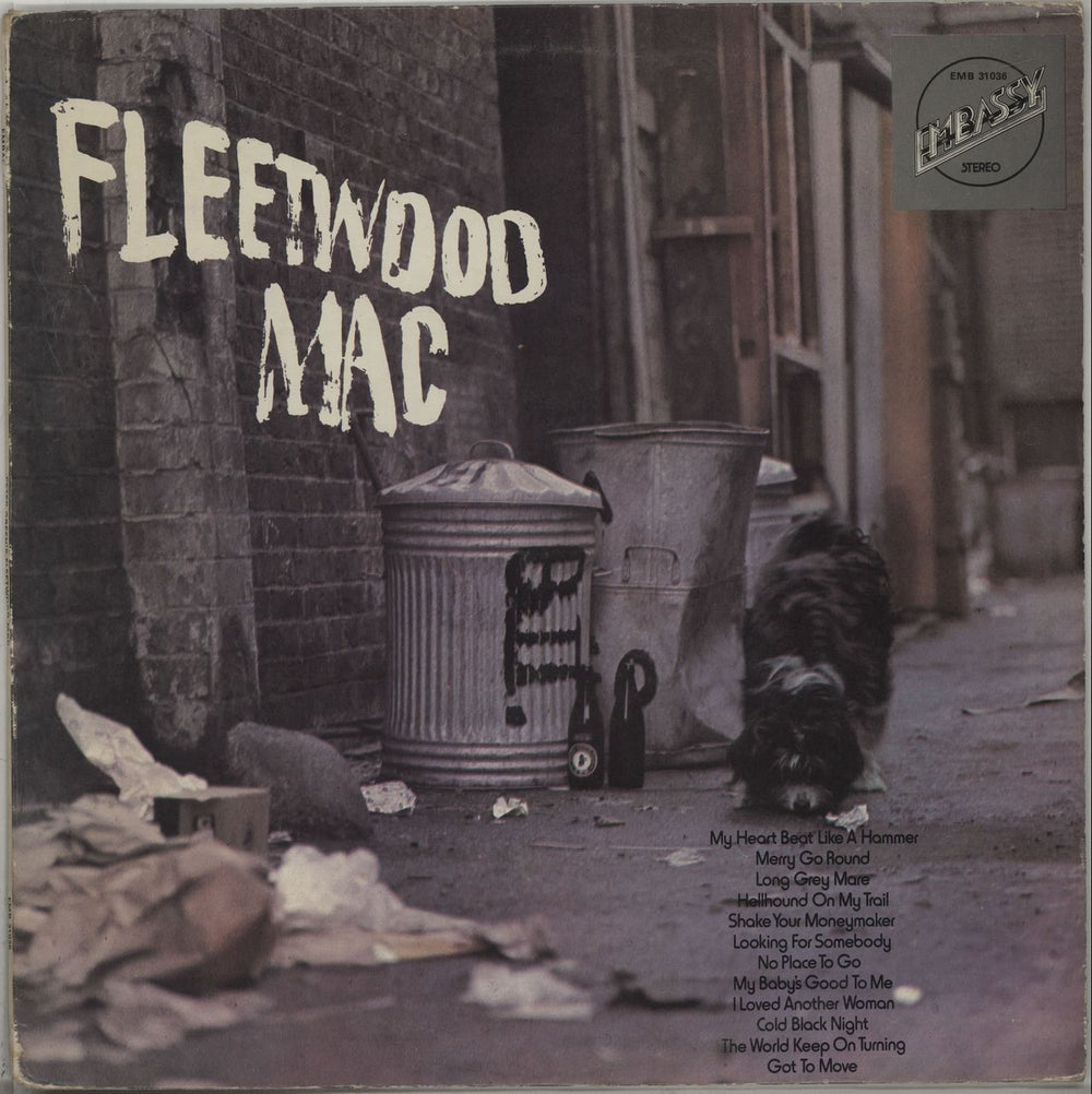 Fleetwood Mac Peter Green's Fleetwood Mac UK vinyl LP album (LP record) EMB31036