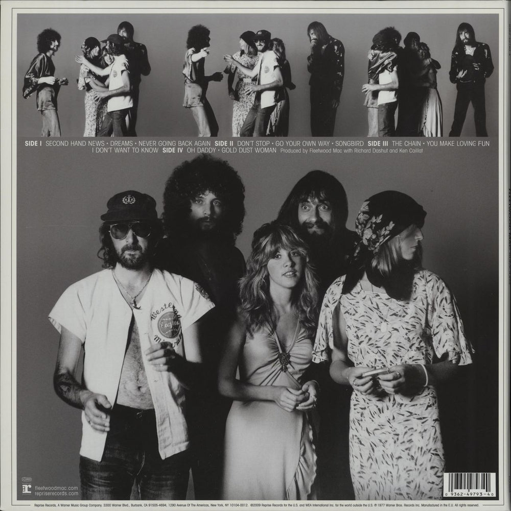 Fleetwood Mac Rumours - 45 RPM 180 Gram Vinyl UK 2-LP vinyl record set (Double LP Album) 093624979340