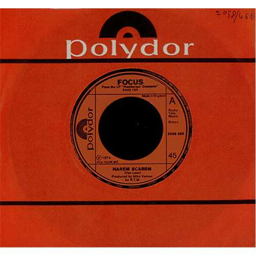 Focus Harem Scarem UK 7" vinyl single (7 inch record / 45) 2058466