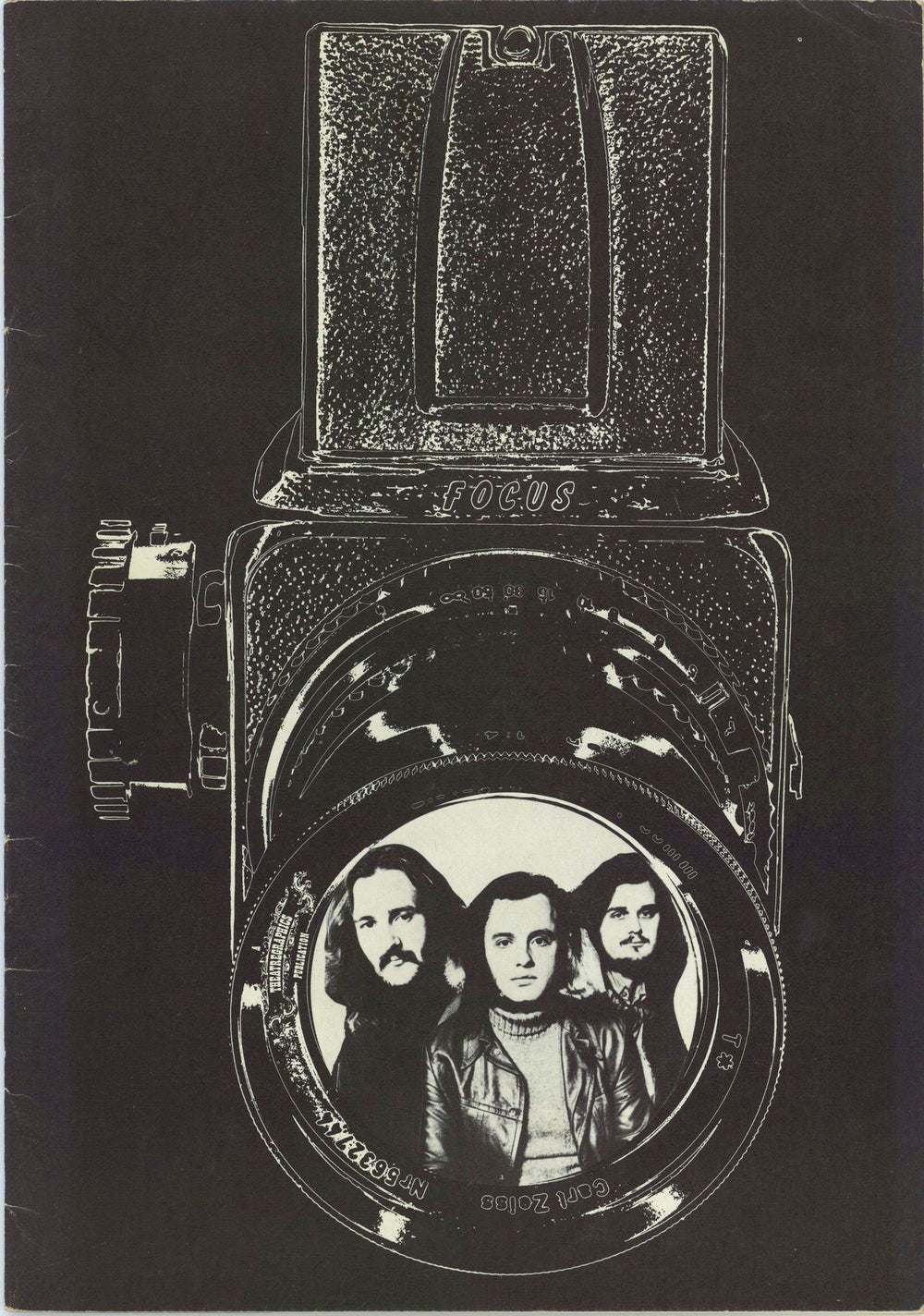 Focus In Concert + Ticket Stub UK tour programme TOUR PROGRAMME