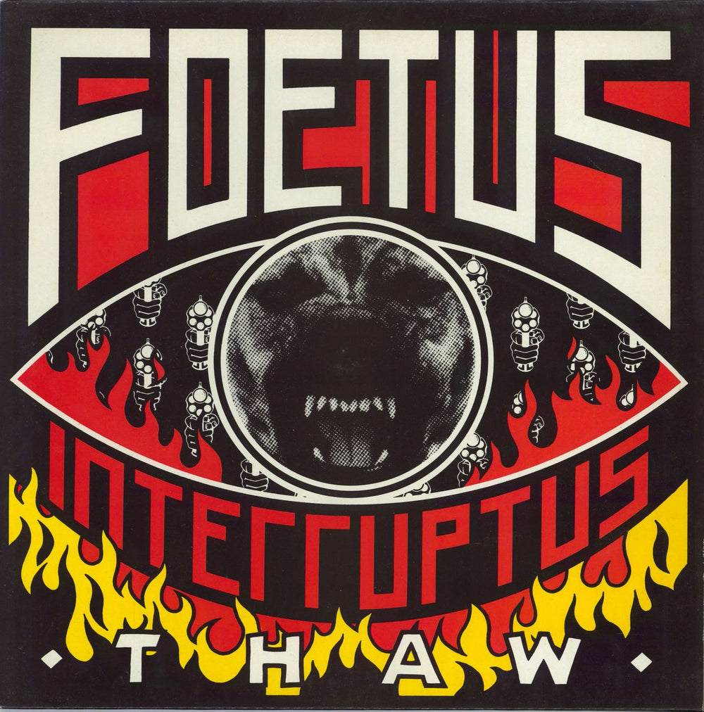 Foetus (+incarnations of) Thaw UK vinyl LP album (LP record) WOMBFIP5