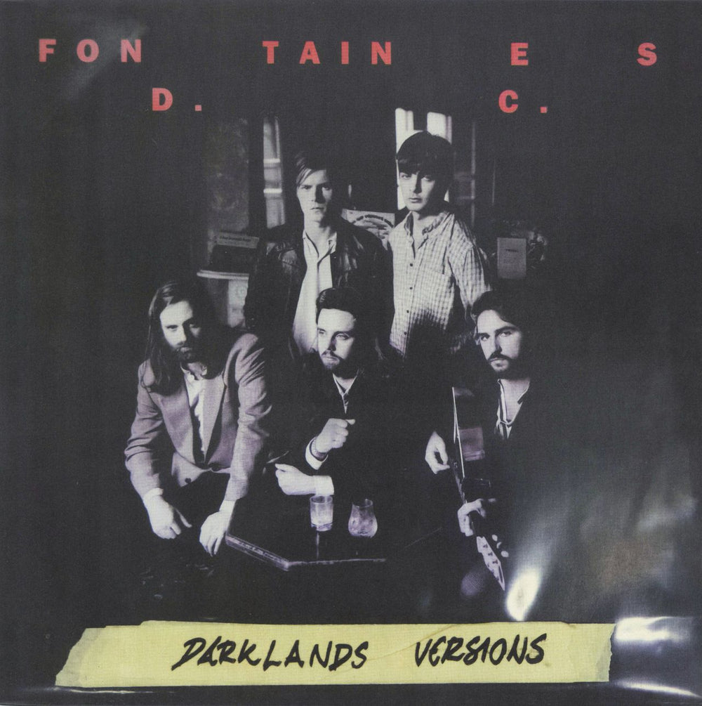Fontaines D.C. Darklands Versions UK 12" vinyl single (12 inch record / Maxi-single) PTKF2177-1