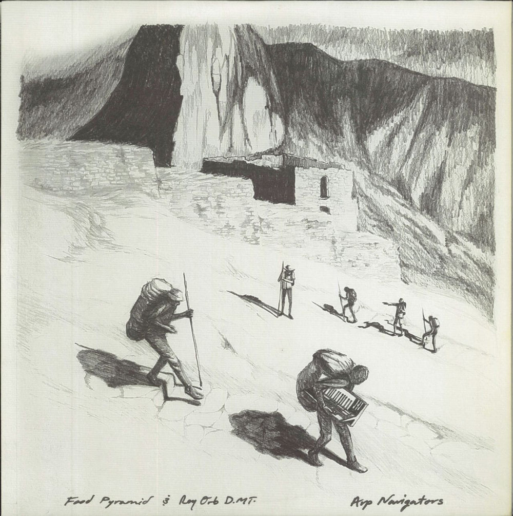 Food Pyramid Arp Navigators US vinyl LP album (LP record) MG50