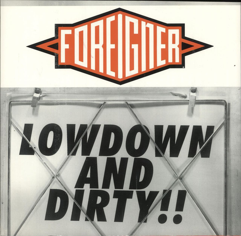 Foreigner Lowdown And Dirty UK 12" vinyl single (12 inch record / Maxi-single) A7666T