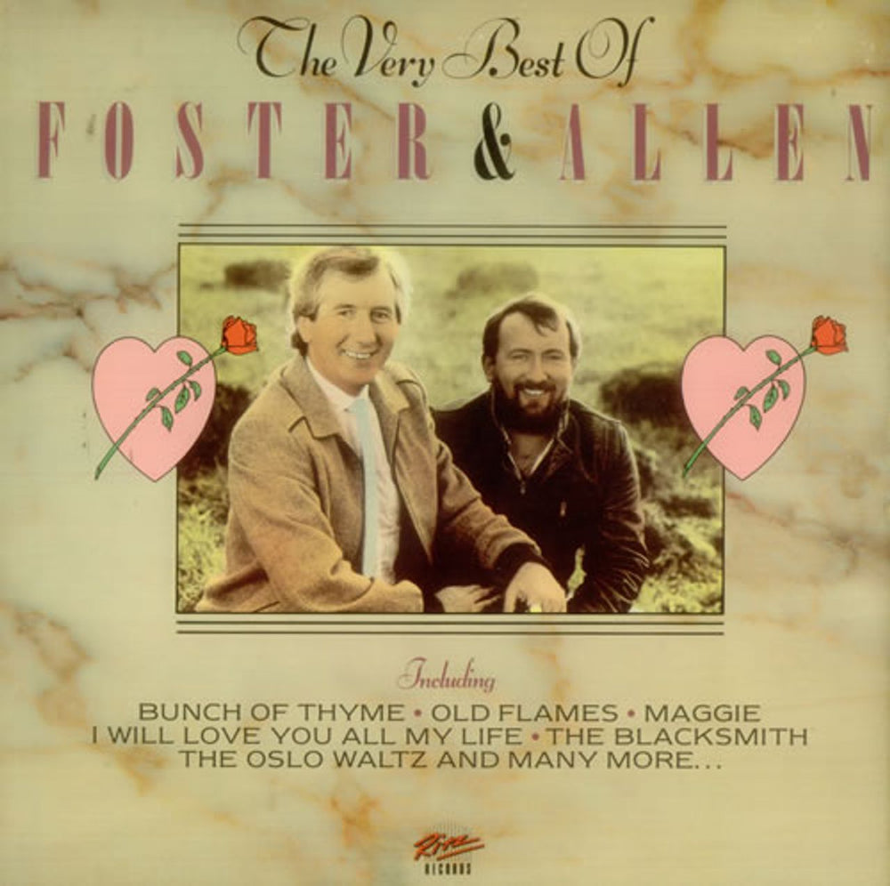 Foster & Allen The Very Best Of UK vinyl LP album (LP record) RITZLPTV1