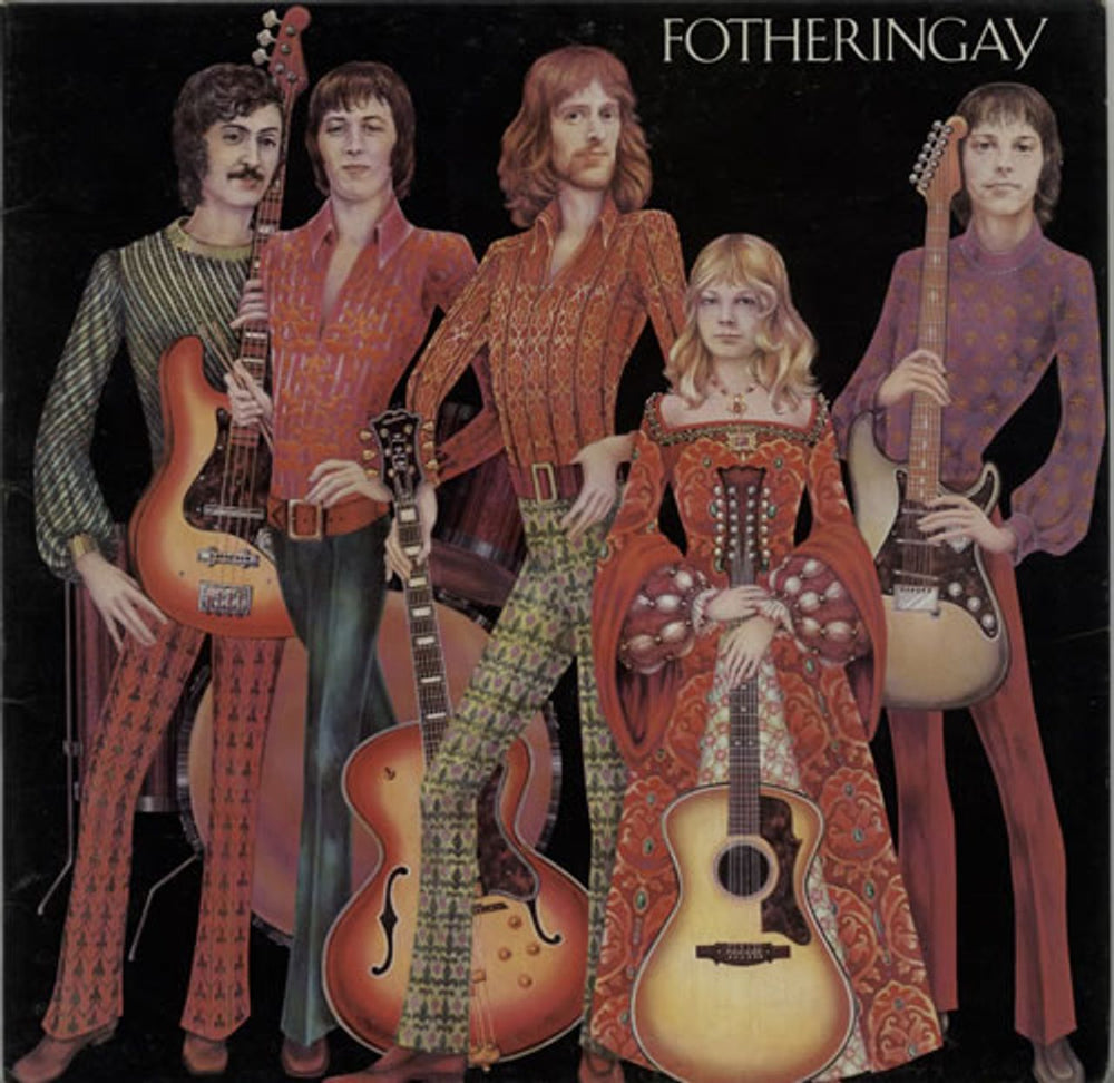 Fotheringay Fotheringay - 2nd UK vinyl LP album (LP record) ILPS9125