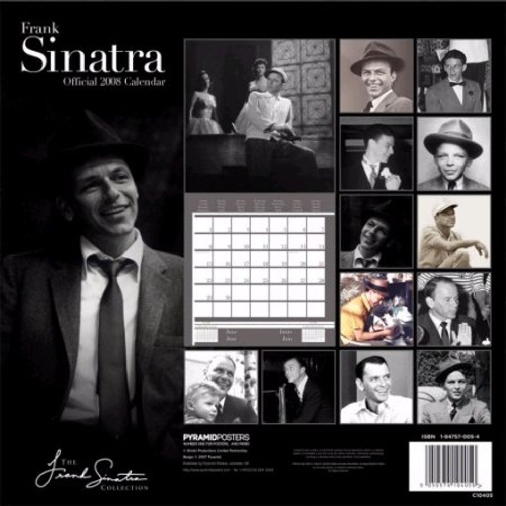 Frank Sinatra Official Calendar 2008 UK calendar FRSCAOF394371