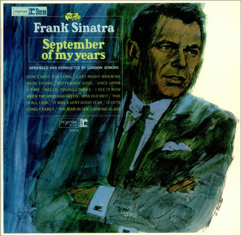 Frank Sinatra September Of My Years UK vinyl LP album (LP record) R9-1014