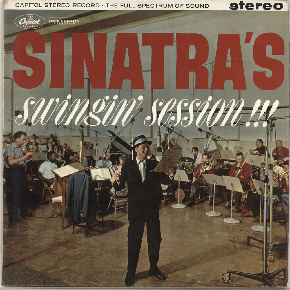 Frank Sinatra Sinatra's Swingin' Session!!! - 1st UK vinyl LP album (LP record) SW1491