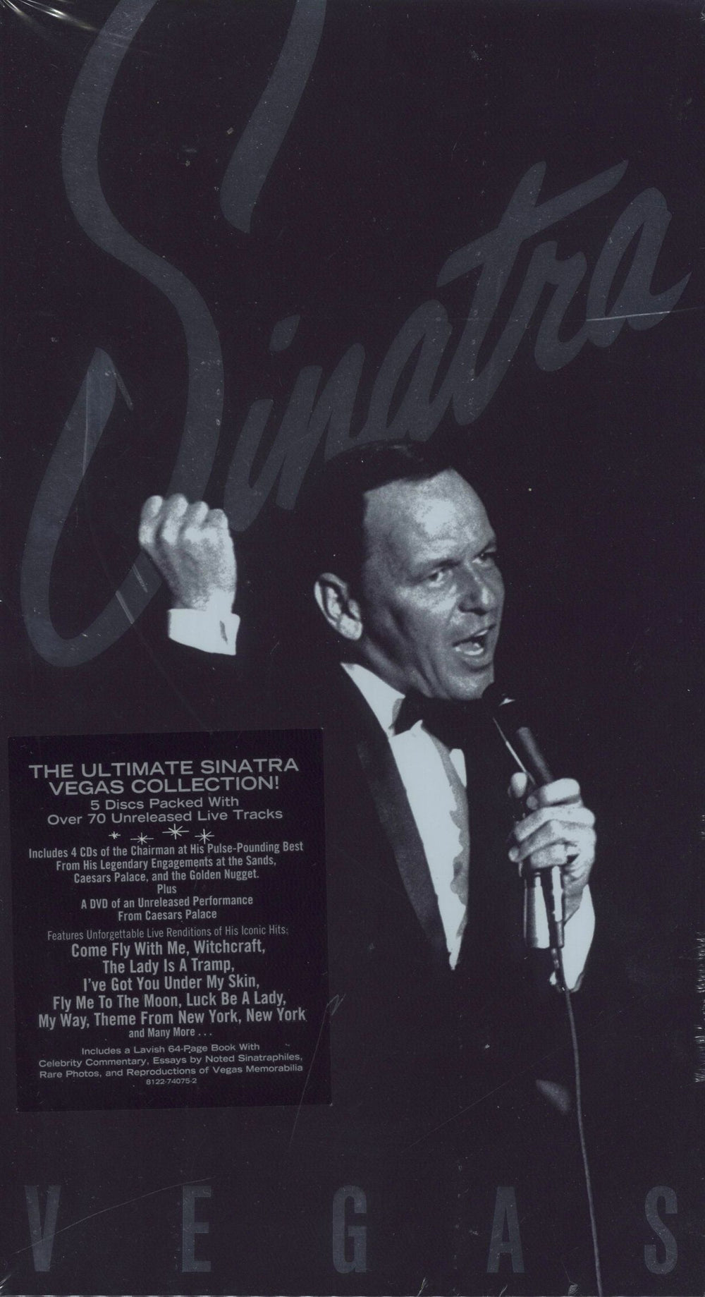 Frank Sinatra Sinatra: Vegas - Sealed UK CD Album Box Set 8122-74075-2