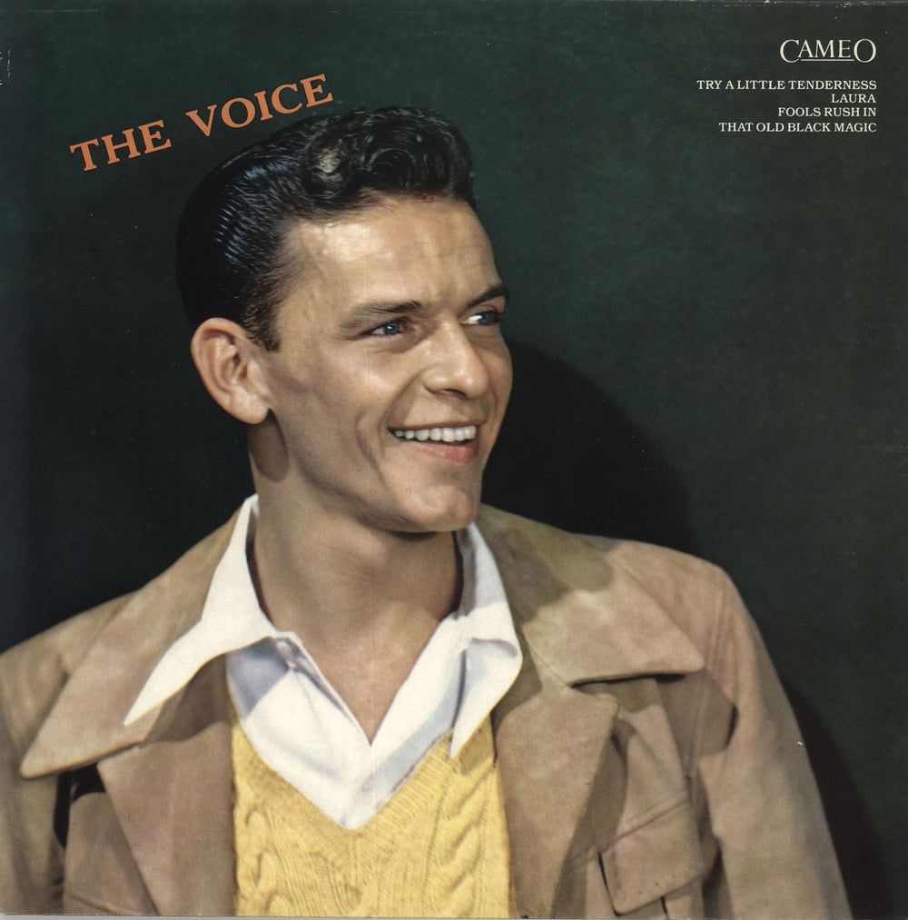 Frank Sinatra The Voice UK vinyl LP album (LP record) CBS32520