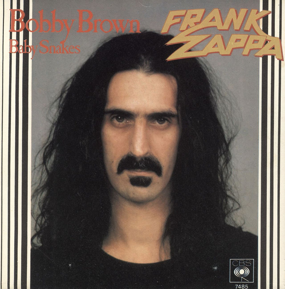 Frank Zappa Bobby Brown Dutch 7" vinyl single (7 inch record / 45) CBS7485